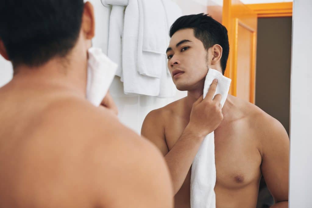 Attractive,Young,Man,In,His,Bathroom